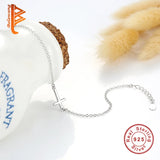 925 Silver Cross Charm Bracelet for Women Wedding Gift