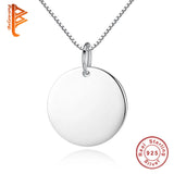 925 Silver Personalized Name Pendant Necklace for Women