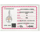 925 Silver Rose Family Tree Dangle Charm for Bracelet DIY Jewelry