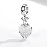 Rabbit Heart Beads 925 Silver Charms for Bracelets Women