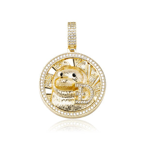 Creative Hip-hop Punk Pendant Necklace European American Jewelry