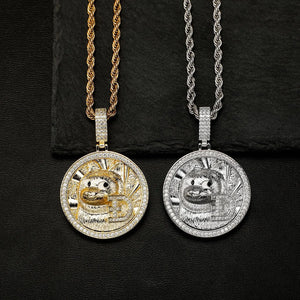 Creative Hip-hop Punk Pendant Necklace European American Jewelry