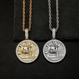 Creative Hip-hop Punk Pendant Necklace European American Jewelry