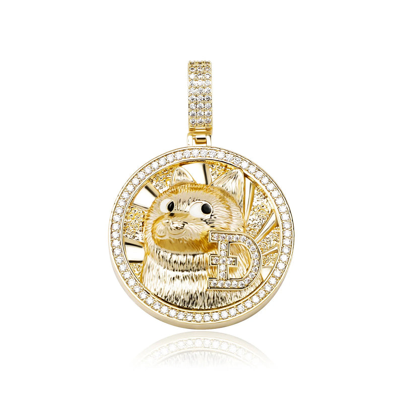 Creative Hip-hop Punk Pendant Necklace European American Jewelry