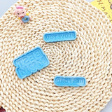MOM DAD Silicone Pendant Mold for Resin Casting DIY Keychain Crafts