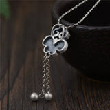 925 Silver Butterfly Pendant Women Accessories Thai Silver Jewelry