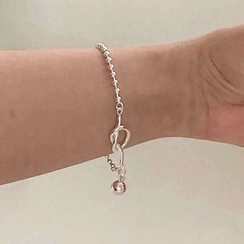 925 Sterling Silver Bracelet for Women Men Vintage Hasp Bracelet