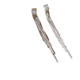 BF CLUB 925 Silver Earrings Women Allergy-Free Long Tassel Party Christmas Gift
