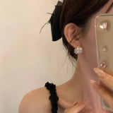 925 Sterling Silver Earrings For Women Interware Stud Earring Jewelry