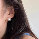925 Silver Shinning Earrings Allergy-Free Party Accessories