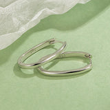 BF CLUB 925 Sterling Silver Hollow Earrings For Women Jewelry Gift