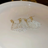 925 Silver Tassel Earrings Allergy-Free Party Accessories Gift