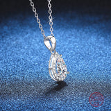925 Silver Zircon Choker Chain Necklace for Women Bling Wedding Jewelry