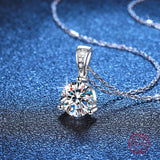 925 Silver Zircon Choker Chain Necklace for Women - Anniversary Jewelry