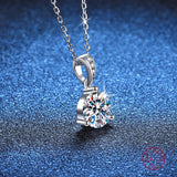 925 Silver Zircon Choker Chain Necklace for Women - Anniversary Jewelry