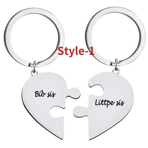 Stainless Steel BFF Necklace for 2/3/4/5 Sisters Friends