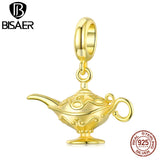 925 Silver Dino & Elephant Lights Charm Beads for Bracelet DIY