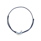 925 Silver Sun & Moon Couples Bracelet Chain Hand Rope - Fine Jewelry Gift