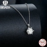 1CT Moissanite D VVS1 EX Necklace Six Claws Cutting 925 Sterling Silver