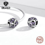 925 Sterling Silver 12 Pcs Birthstone Beads Charms DIY Jewelry Making EFC508