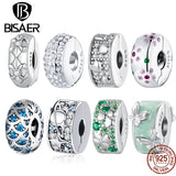 925 Silver Clip Spacer Charm Lock Bead for DIY Bracelet