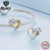 925 Silver Birthstone Charms for Women Bracelet Necklace DIY Jewelry