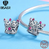 925 Silver Charm Beads Women Bracelets Necklace Jewelry Making EFC112