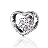 925 Silver Charm Beads Women Bracelets Necklace Jewelry Making EFC112