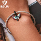 Vintage Artistic Butterfly Pendant Bead for Women DIY Bracelets