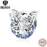 925 Silver Elf Fairy Angel Charms Beads Fit Bracelet EFC027