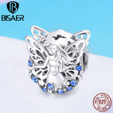 925 Silver Elf Fairy Angel Charms Beads Fit Bracelet EFC027