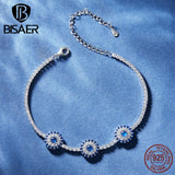 925 Silver Guard Tennis Bracelet with Zircon Pave Setting