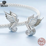 Vintage Guitar Charm Bead Platinum Plated Musical Note Pendant