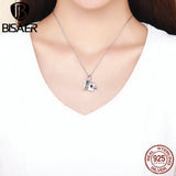 925 Silver Heart Box Charms Forever Love Beads Fit Bracelets ECC980