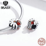 925 Silver Ladybug Turtle Charm Pendants Beads for Necklace