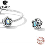 925 Silver Lucky Heart Butterfly Love Pendant Bead DIY Bracelet Necklace