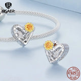 925 Silver Owl Charm Bead Flamingo Pendant Necklace Bracelet DIY