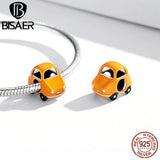 925 Sterling Silver Vintage Vehicle Beads Charms for Bracelet Bangles