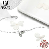 925 Sterling Silver Women Tree Leaves Chain Bracelets Sterling Silver Jewelry
