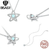 925 Sterling Silver Chain Necklace Plated Platinum ECN473