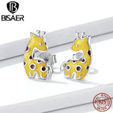 Whale Stud Earring 925 Sterling Silver Animal Delicate Earrings For Women