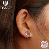 925 Sterling Silver Animal Stud Earrings for Women