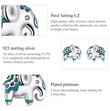 Mini Elephant Stud Earring 925 Sterling Silver Animal Delicate Earrings Gift