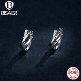925 Silver CZ Forever Circle Earrings Studs EFE440