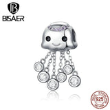 925 Sterling Silver Octopus Pendant Bead for Bracelets