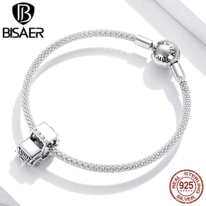 925 Sterling Silver Off-road Vehicle Beads Car Charms Pendant