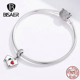 925 Silver Poker Love Pendant Ace Charms DIY Jewelry