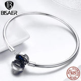 925 Silver Zircon Moon Star Bracelet - Fine Jewelry ECB080