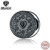 925 Sterling Silver Chocolate Charm Pendant for DIY Bracelet Necklace