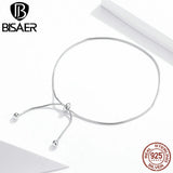 925 Sterling Silver Adjustable Foot Chain Anklet For Women ECT016